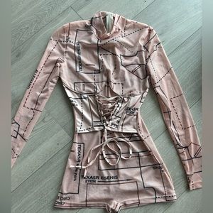 Mesh romper
